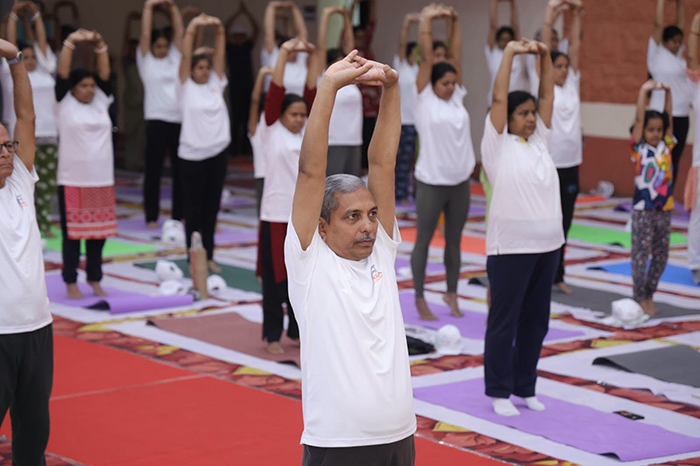 CMPDI celebrates International Yoga Day